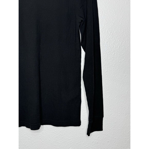 EUC Men’s Small Wu Tang Clan Black Long Sleeve Thermal Shirt Hip Hop Waffle Knit - Picture 10 of 14